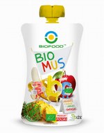 Mus ananas - jabłko - banan BIO 90G