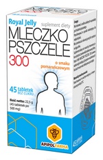 Mleczko pszczele Royal 300 Jelly bez cukru<br />45 tabl.