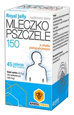 Mleczko pszczele 150 Royal Jelly bez cukru<br />45 tabl.