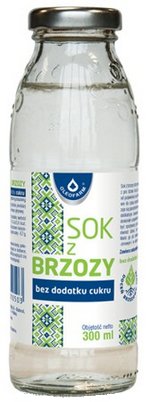 Sok z brzozy bez cukru 300ml