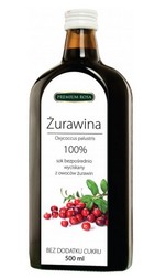 Sok ŻURAWINA 100% bez cukru 500ml