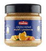 Krem orzechowy migdał z pomarańczą 185g