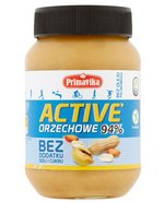 Pasta orzechowa ACTIVE bez dodatku soli i cukru<br />470g