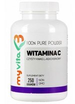 Witamina C w proszku 250G MYVITA