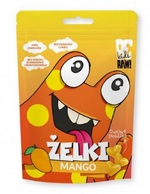 Żelki Mango BEZ CUKRU 35g BeRaw Kids