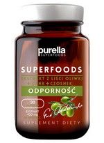 Ekstrakt z liści oliwki superfoods odporność 30 kaps.