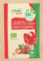 Galaretka z agarem truskawkowa BIO - vegan 38G